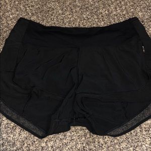 Lululemon black athletic shorts